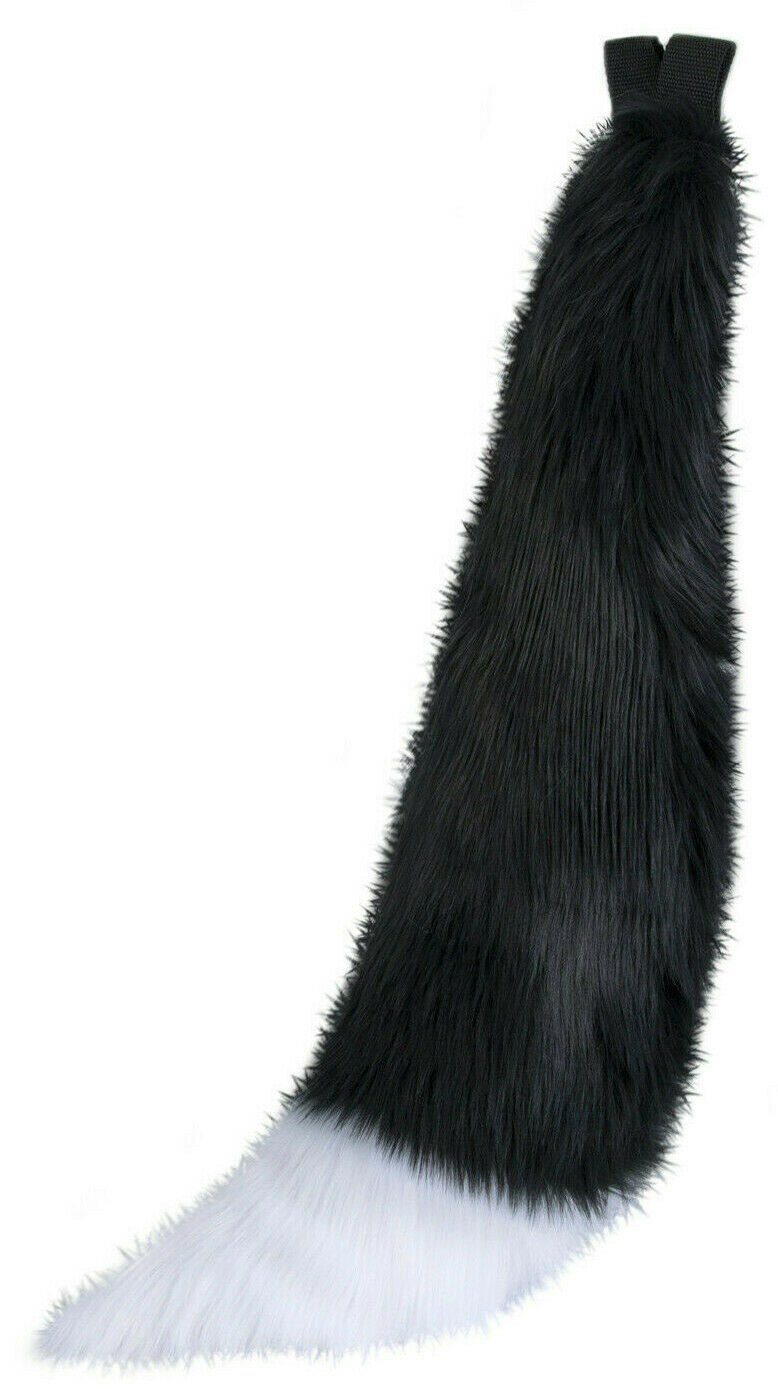 PAWSTAR Full Fox Tail - Furry Cosplay Halloween Costume Fursuit plush fur 3501