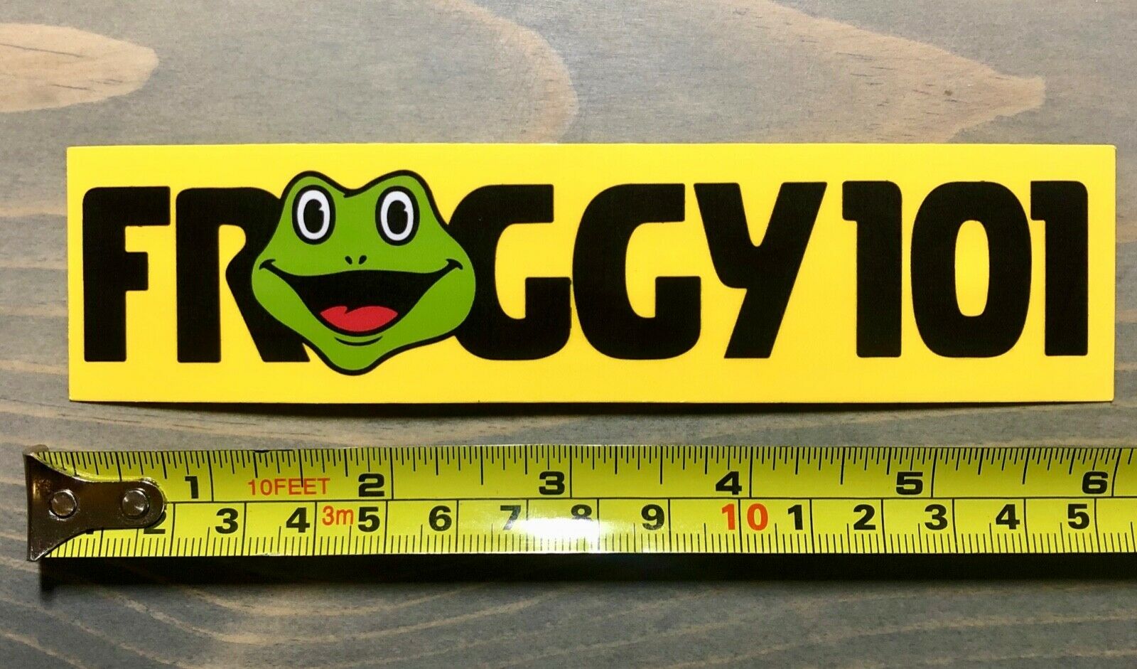 Froggy 101 Sticker Decal 6" The Office Dwight Schrute Michael Scott False Po