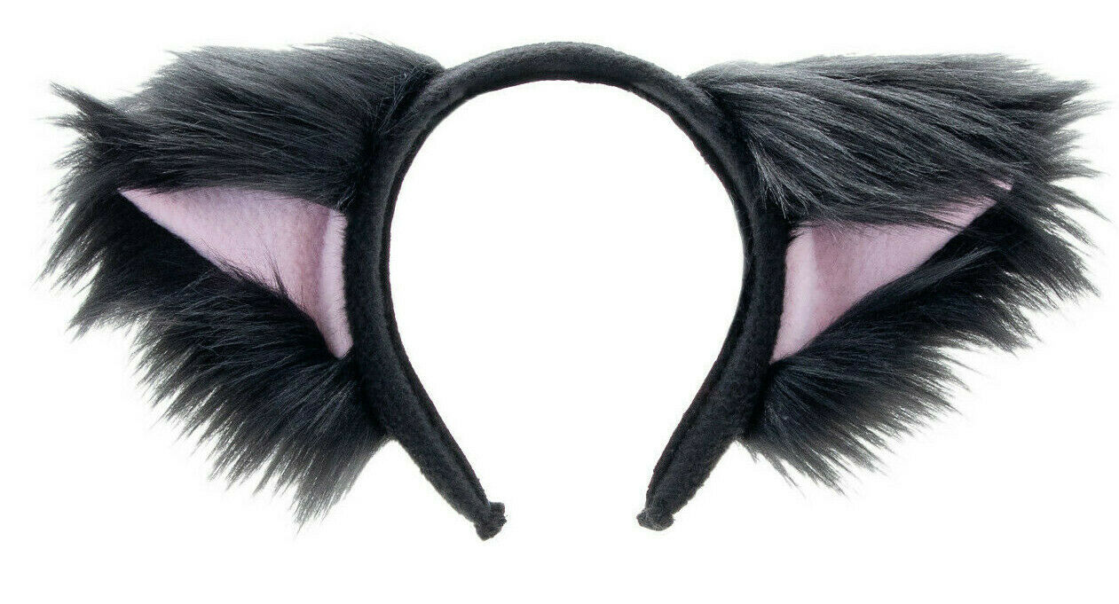 Pawstar Basic Kitty Cat Ear Headband - furry halloween costume cosplay fox- 3052
