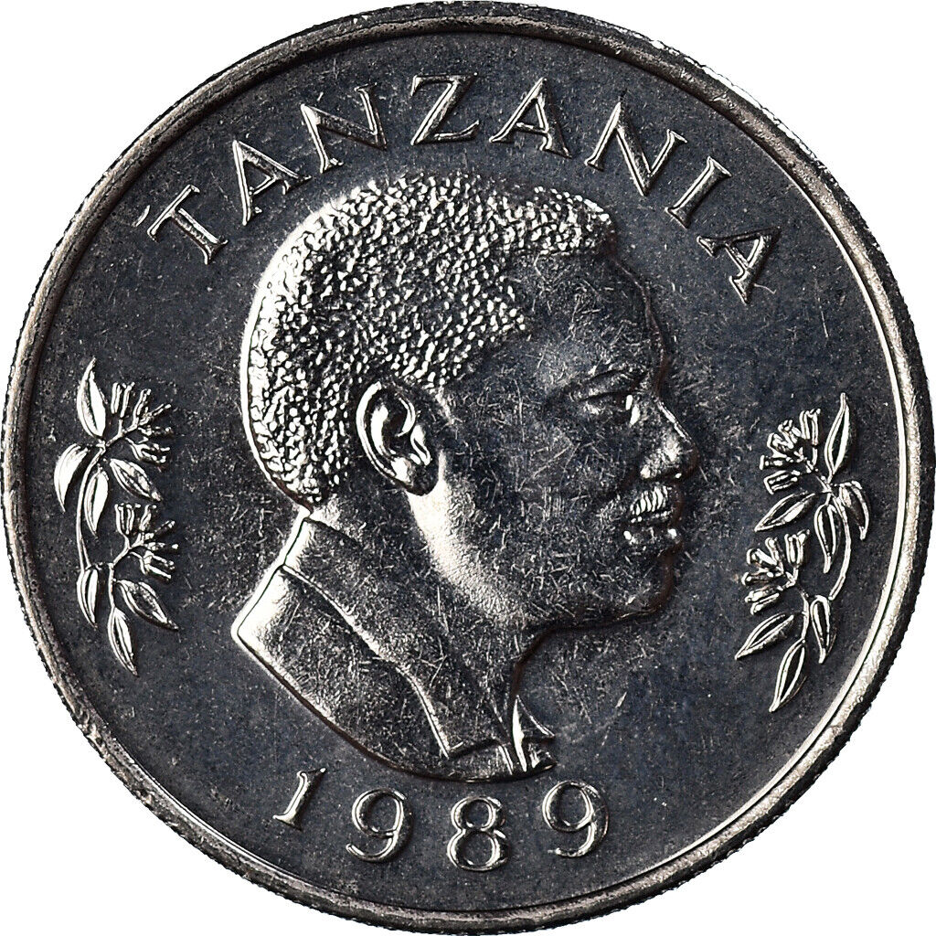 [#979831] Coin, Tanzania, 50 Senti, 1989