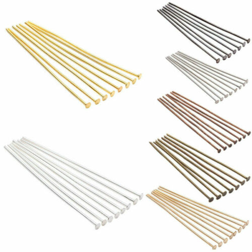 200pcs Wholesale Flat Head Pins For DIY Jewelry Findings Making